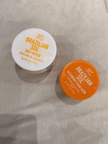 Kit Brazilian Sol Spa Luxury - Hidratante + Esfoliante Corporal - Importado dos EUA