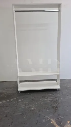 ARARA EM MDF BRANCO (NOVA/FABRICAÇÃO PRÓPRIA)