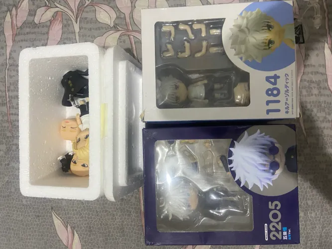 3 nendoroids em ótimo estado(todos boots)mas controle de qualidade muito boa