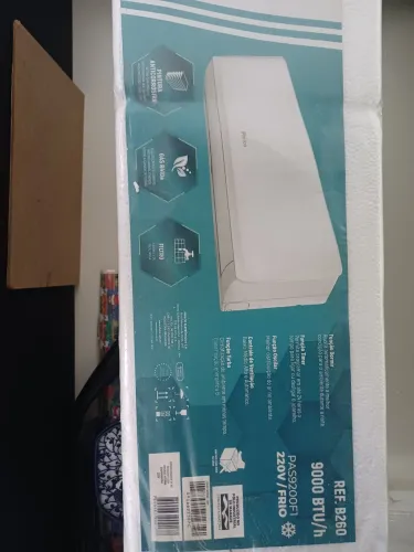 Duas evaporadoras philco para ar 220v 9000 btus super novas