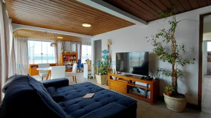 Cobertura vista mar livre à venda na Pituba, Salvador | 6 quartos, terraço gourmet com jac