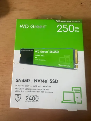 Nvme 250gb WD