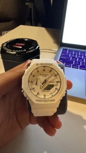 Relógio G-Shock GA-2100 Branco