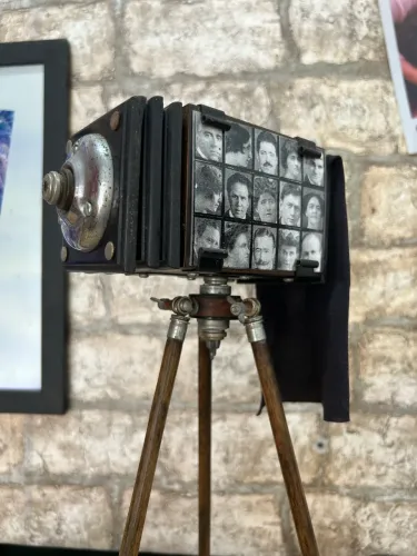 Excelente replica de camera Lambe-Lambe para decorar 