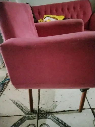 Cadeira rosa