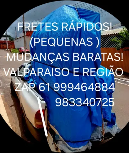 FRETES RÁPIDOS, MUDANÇAS PEQUENAS 