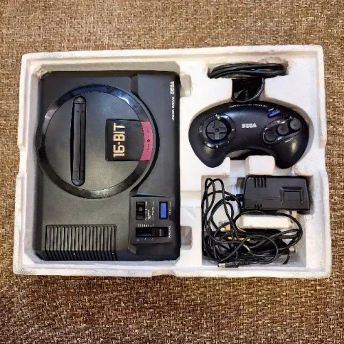 Mega Drive Japonês Completo na Caixa