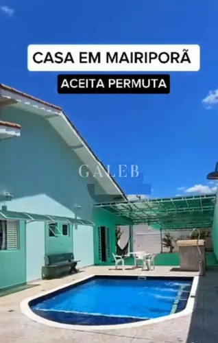 CHÁCARA A VENDA EM MAIRIPORÃ 3 QUARTOS PISCINA COM AQUECIMENTO