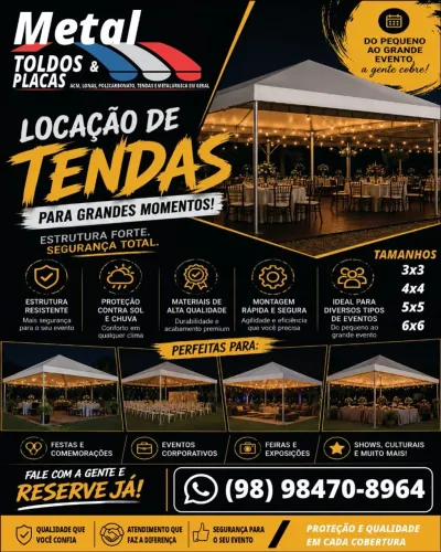 Alugo tenda