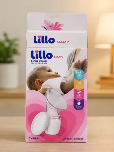 Bomba Manual Tira Leite Materno Lillo Mamy