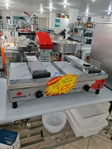 Ac chapa prensa dupla Progás promoção em quanto durar o estoque
