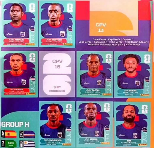 400 figurinhas da copa do mundo 2026