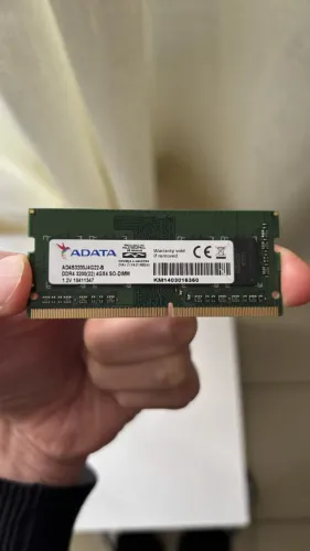 Memória RAM ADATA 4GB DDR4 3200MHz CL22 SO-DIMM para Notebook
