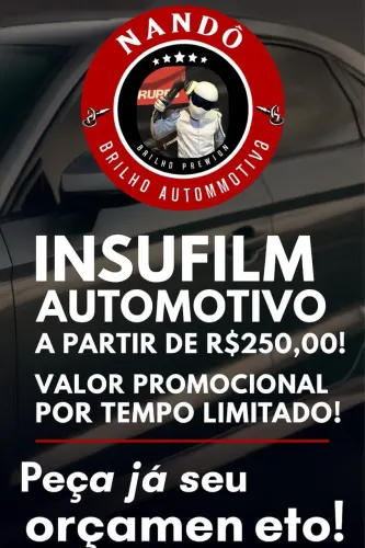 Insulfilm Profissional | Aplicação com Garantia e Melhor Preço da Região!