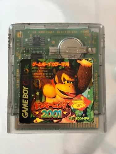 Donkey Kong 2001 do Nintendo Game Boy Color Original!