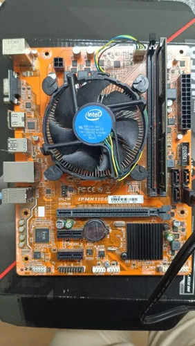 Kit upgrade placa mãe pcware ipmh110g e processador i7 7700k