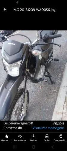 Bros 160 Moto único dono