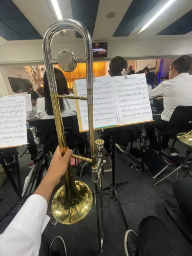 Trombone de vara weril sem rotor