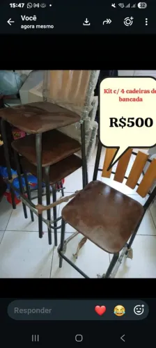 Cadeiras de Bancadas
