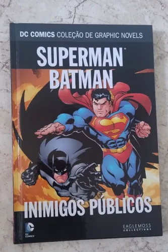 Livro DC COMICS - Batman inimigos Públicos