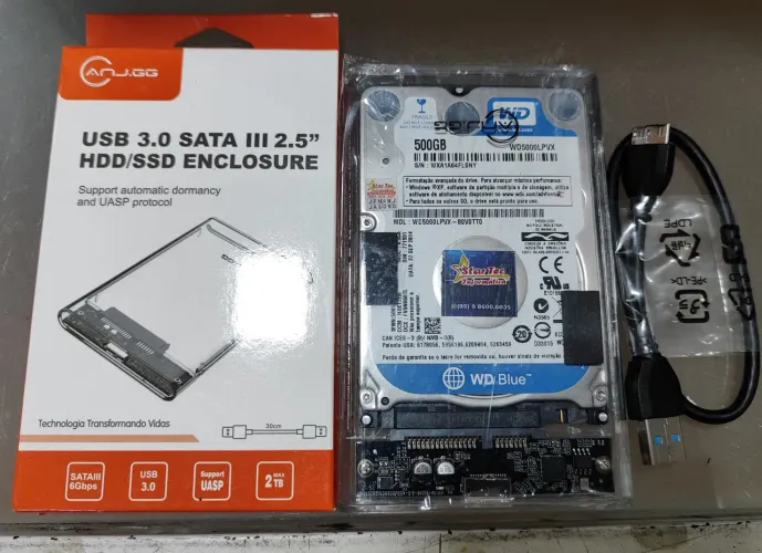 HD Externo 500GB