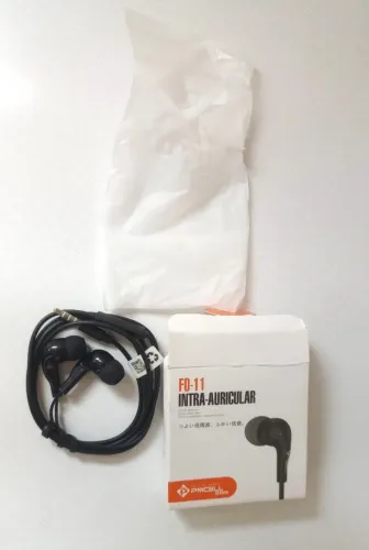 Fone Intra-Auricular Preto
