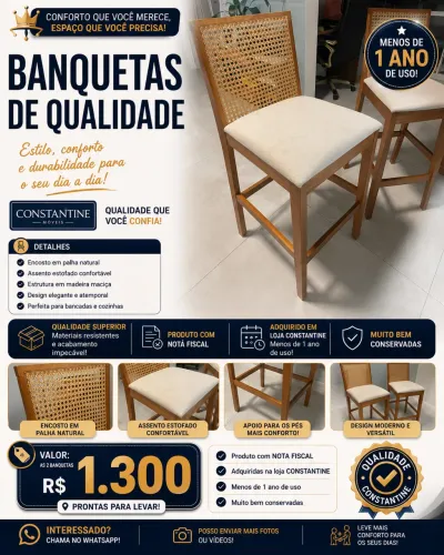 Banquetas de Qualidade