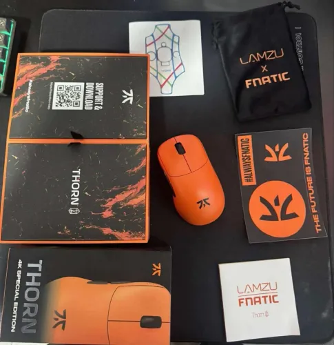 Mouse Lamzu Thorn Fnatic Edition 4k Wireless Superlight 52g