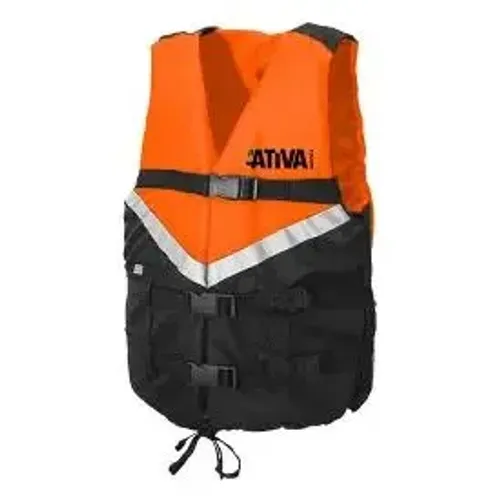 Colete salva vidas canoa neon ativa 