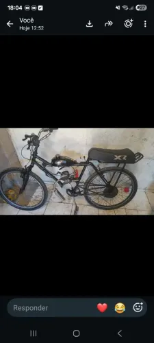 Bicicleta motorizada 80cc