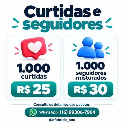 Serviço em promoção entre em contato