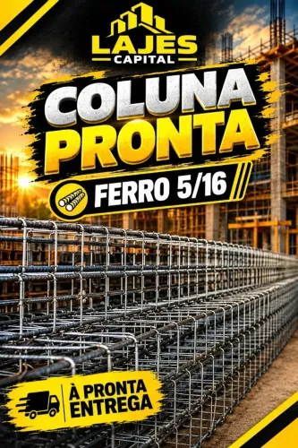 coluna pronta ferro 5/16