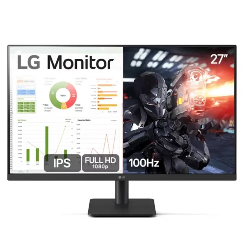 Monitor LG Gamer 24" 100Hz 5ms Full HD - 24MS500-B