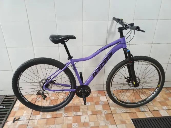 Bicicleta de ALUMÍNIO aro 29 freio a disco tamanho M 17 alumínio