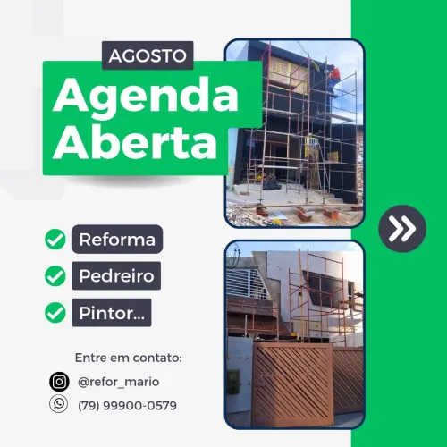 Pedreiro c/ equipe 