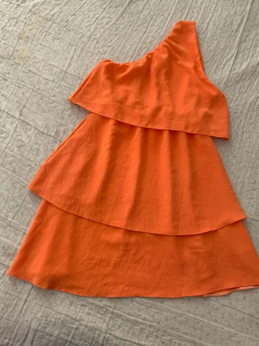 VESTIDO LARANJA 3 marias