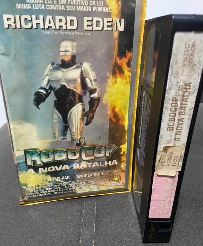 Fita VHS filme Robocop