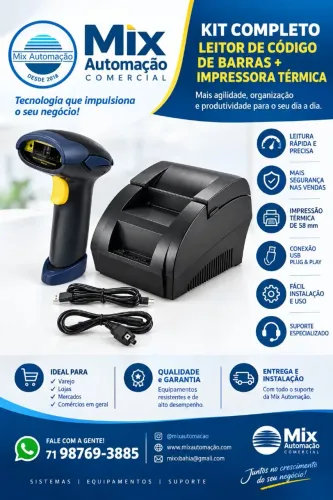 Kit Automação Comercial 