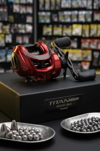 Carretilha Titan Pro - 12000 SH Marine Sports para Pesca 