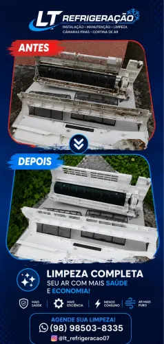 Ar condicionado limpeza manutenção 