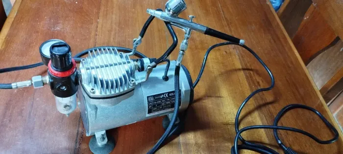Mini compressor aerógrafo