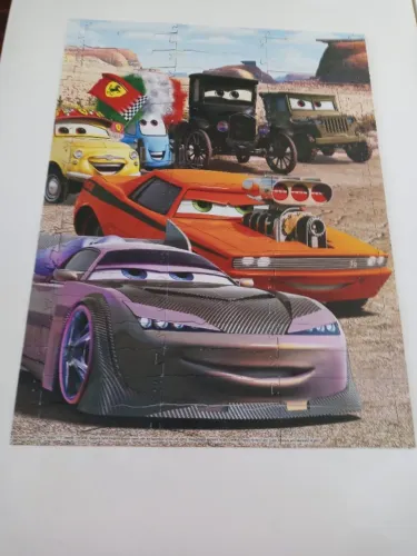 Quebra-Cabeça Grandão Carros 2