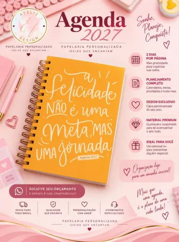Agenda personalizada (2 dias por página)