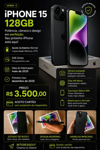 iPhone 15 128