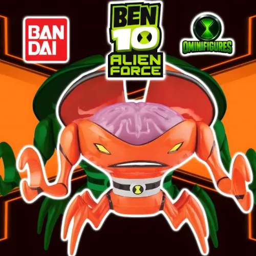 Boneco Artrópode Ben 10 Força alienígena Bandai