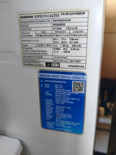 Geladeira Samsung 441 litros