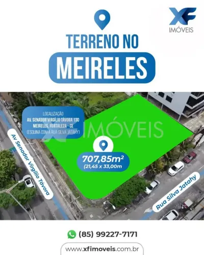 Terreno 708m² - Virgílio Távora,130