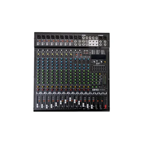 MESA DE SOM SOTEX SG1605UX 16 CANAIS e 5 Auxiliares