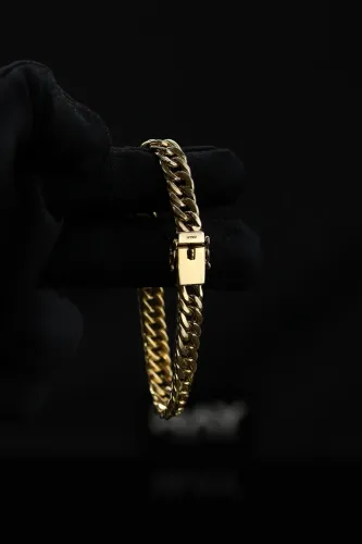 Pulseira Grumet dupla Ouro 18k