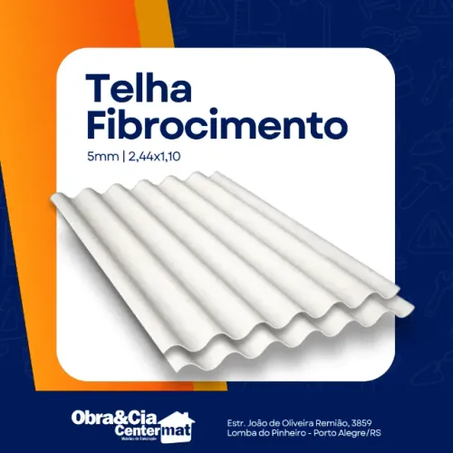 Telha 5mm 2,44x1,10